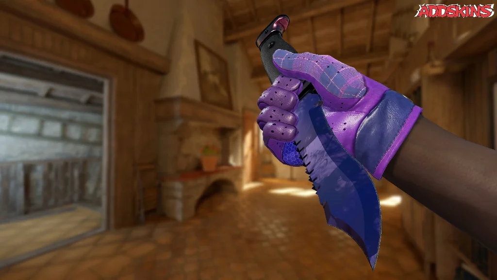 ★ Bowie Knife | Doppler Black Pearl inspecting