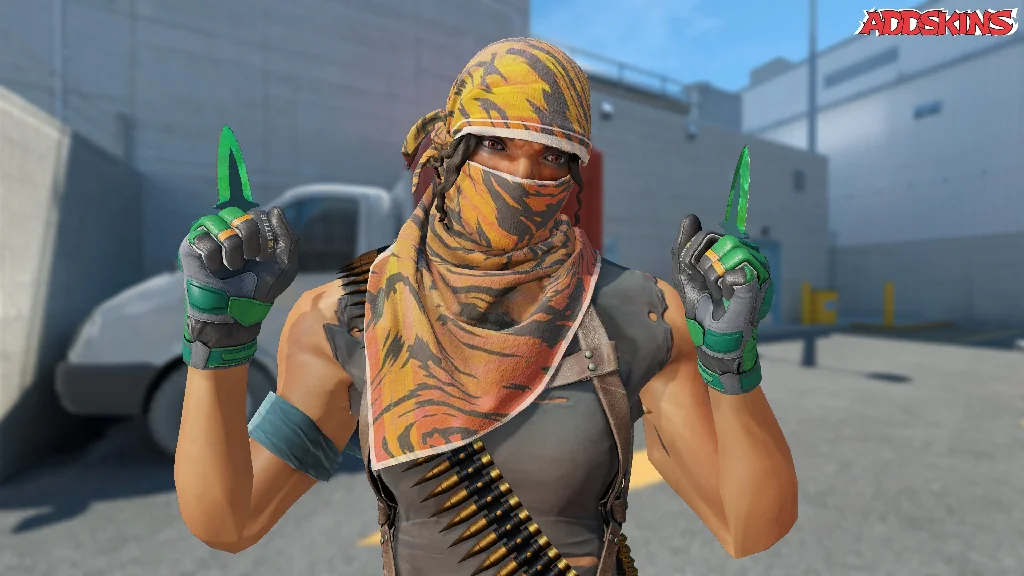★ Shadow Daggers | Gamma Doppler Emerald pose-1