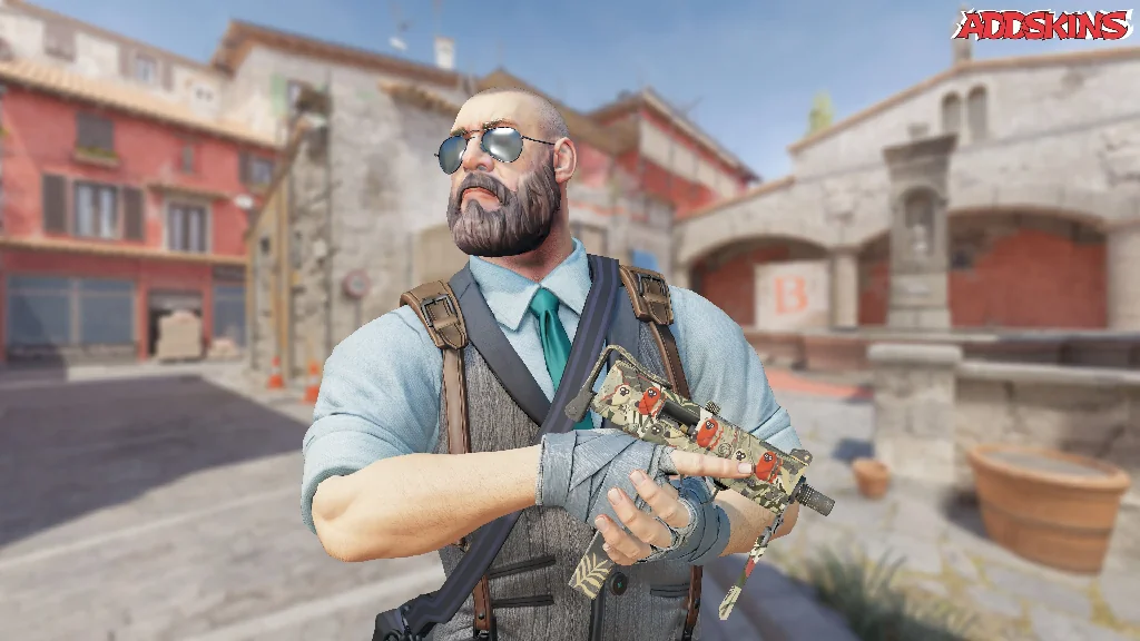 MAC-10 | Monkeyflage pose-2