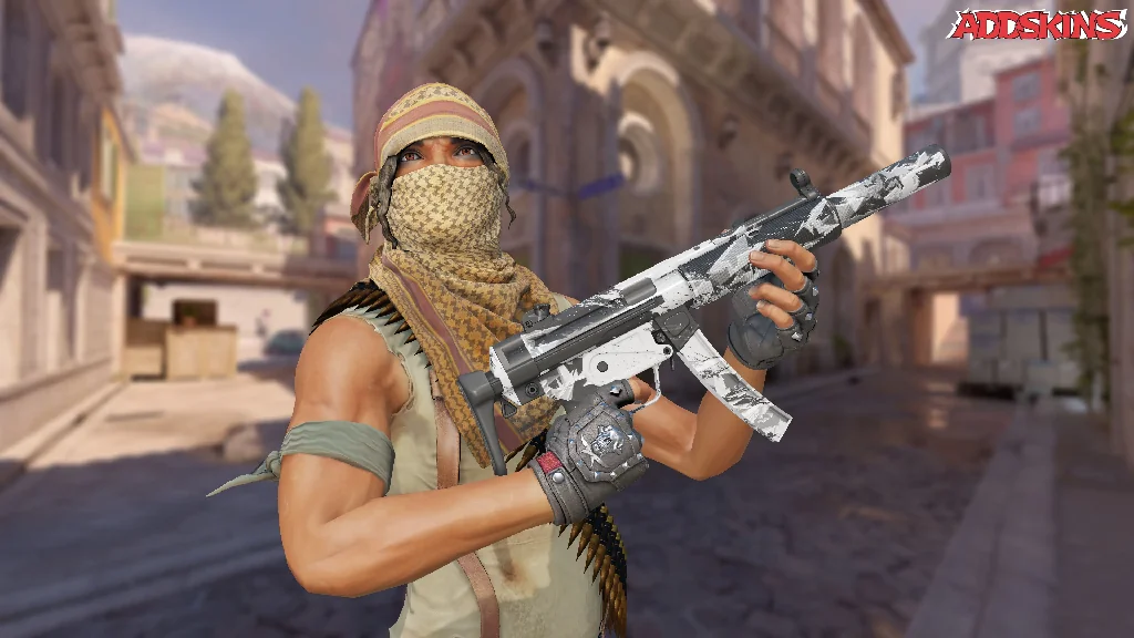 MP5-SD | Snow Splash pose-2