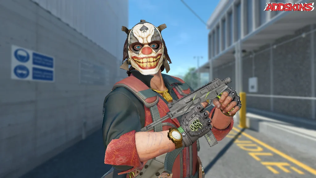 MP9 | Deadly Poison pose-2