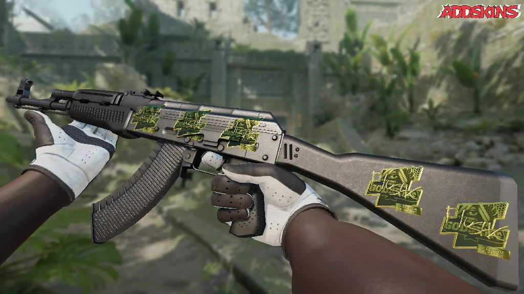 Sticker | flusha (Gold) | Atlanta 2017 inspecting