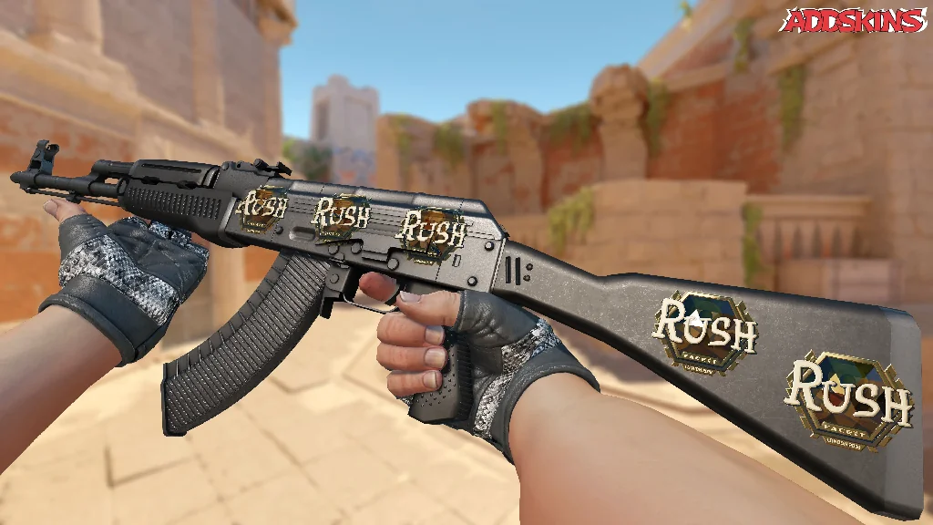 Sticker | RUSH (Gold) | London 2018 inspecting
