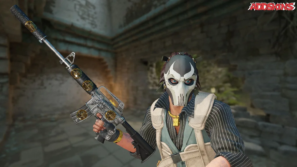 Sticker | chopper (Gold) | Katowice 2019 pose-2