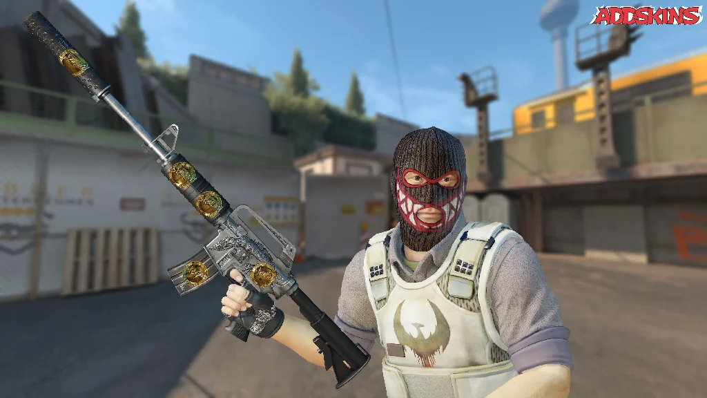 Sticker | sterling (Gold) | Katowice 2019 pose-2