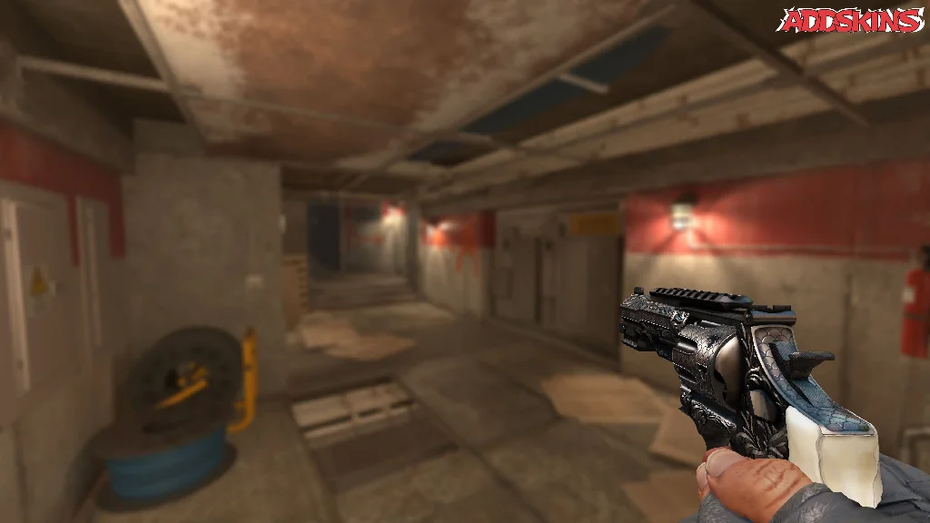 R8 Revolver | Inlay holding