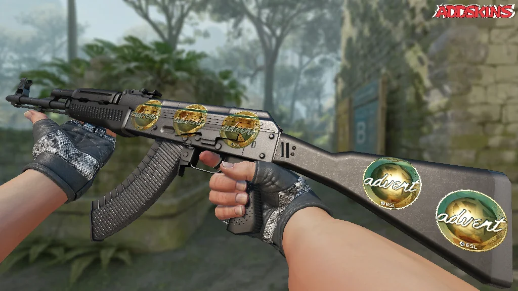 Sticker | advent (Gold) | Katowice 2019 inspecting
