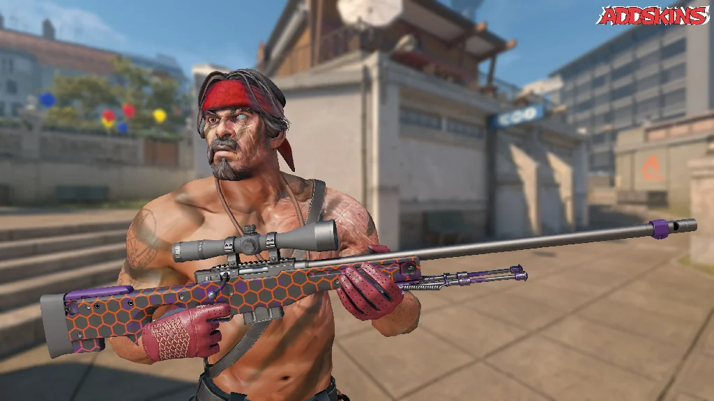 AWP | Electric Hive pose-1