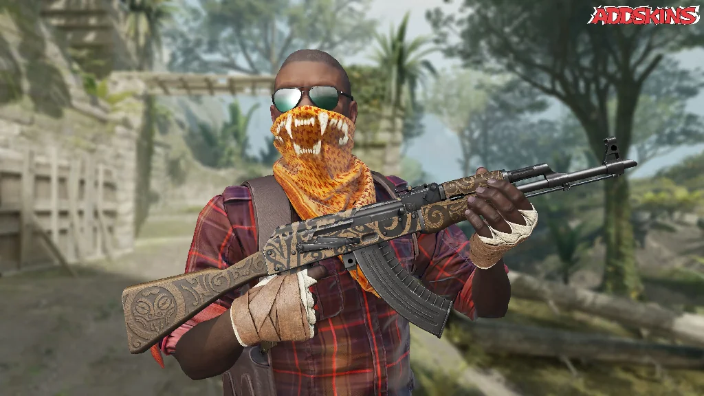 AK-47 | Uncharted pose-1