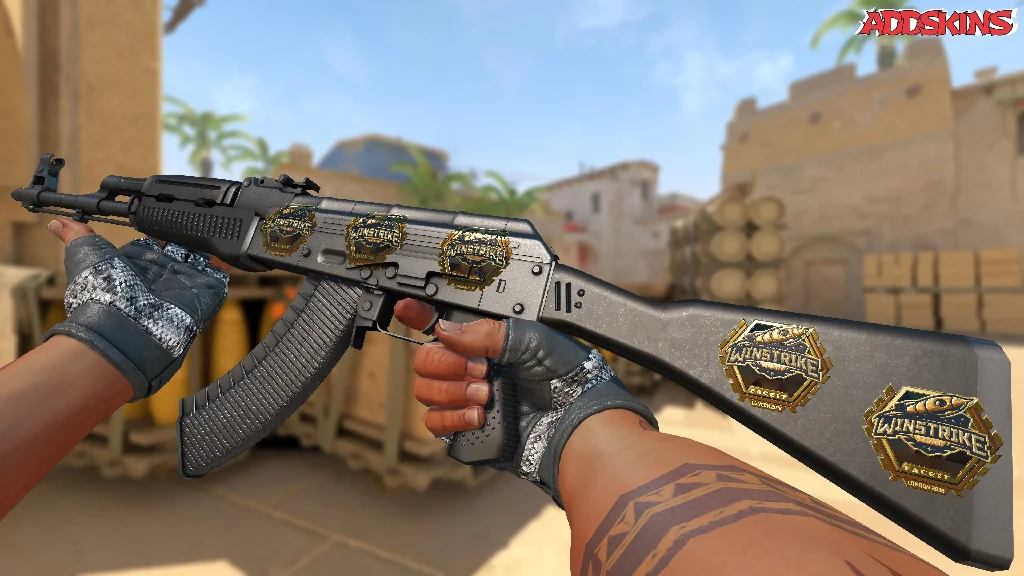 Sticker | Winstrike Team (Gold) | London 2018 inspecting