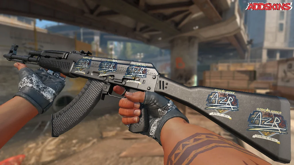 Sticker | AZR (Gold) | Berlin 2019 inspecting