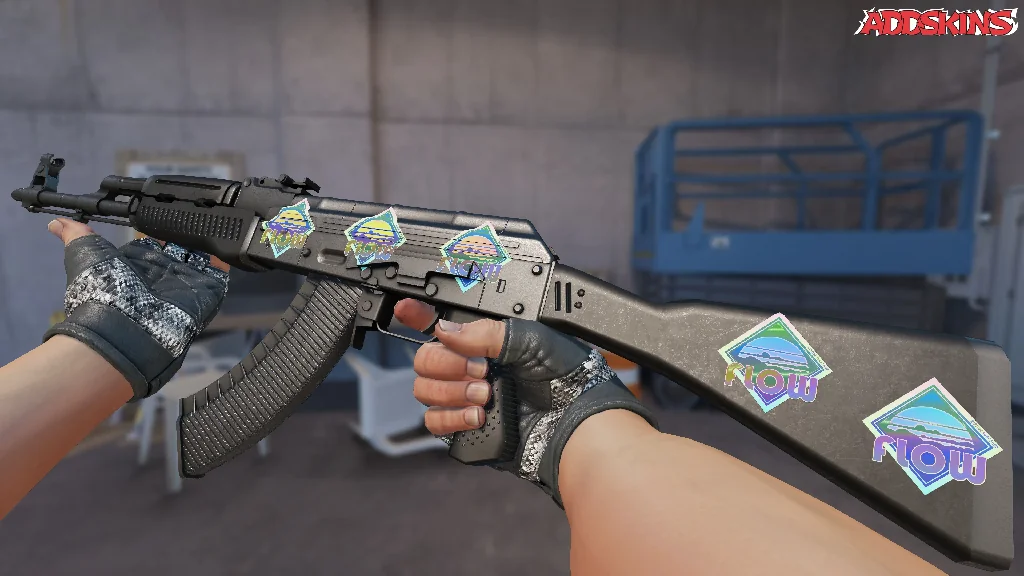 Sticker | Watermelon Flow (Holo) inspecting