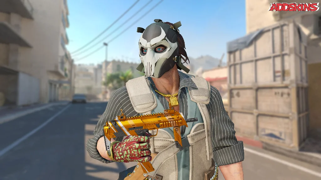 MP7 | Amberline pose-1