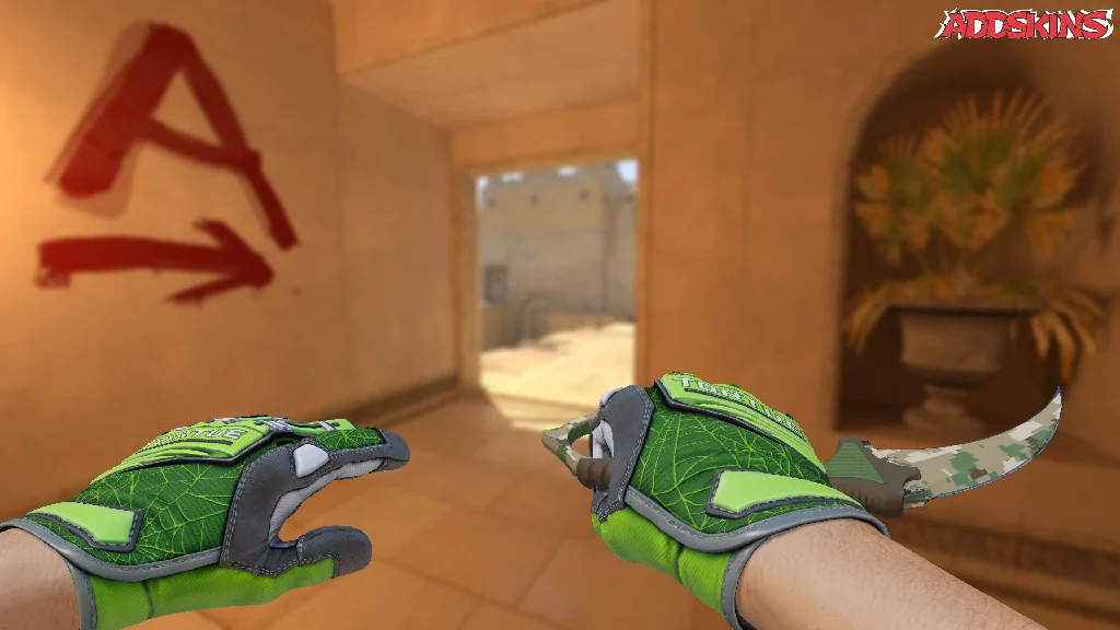 ★ Karambit | Forest DDPAT holding