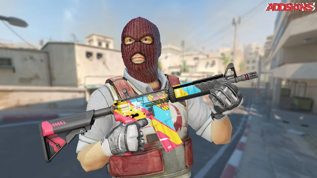 M4A4 | Cyber Security pose-1