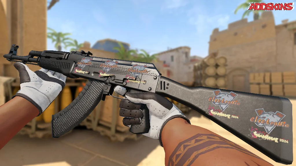 Sticker | electronic (Holo) | Shanghai 2024 inspecting