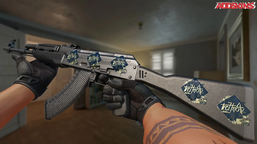 Sticker | Techno4K (Gold) | Rio 2022 inspecting