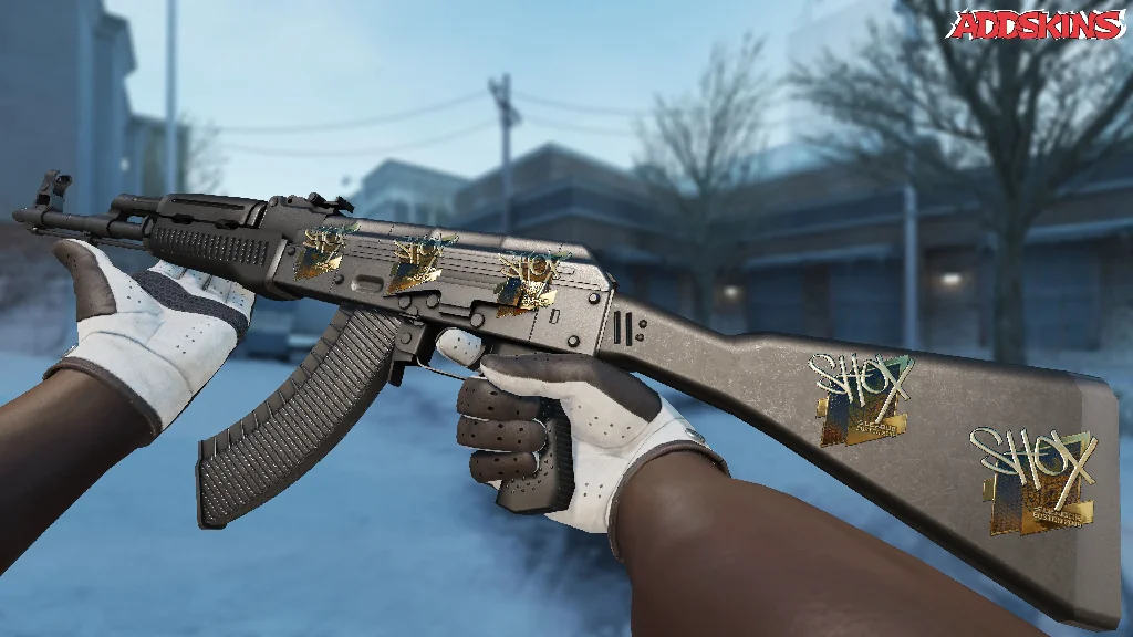 Sticker | shox (Gold) | Boston 2018 inspecting