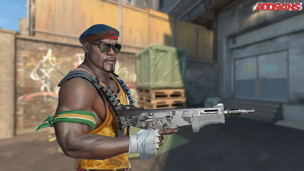 MAG-7 | Metallic DDPAT pose-3