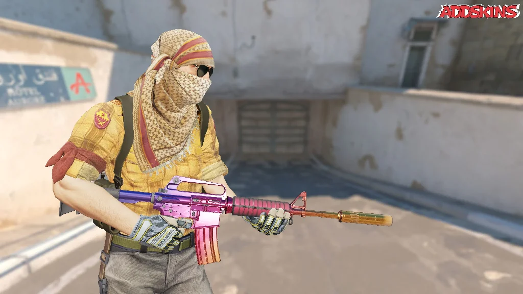 M4A1-S | Fade pose-3