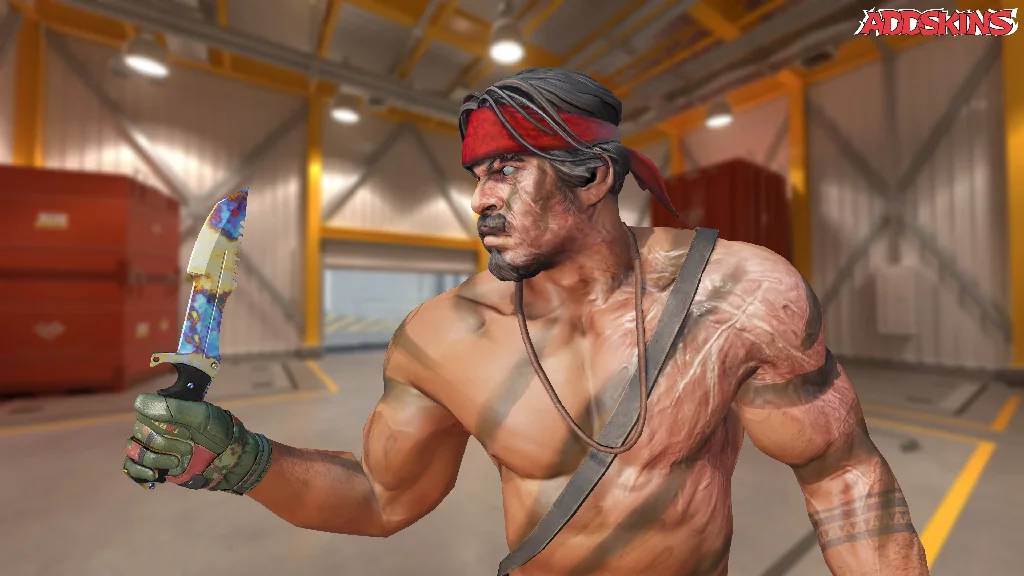 ★ Huntsman Knife | Case Hardened pose-2