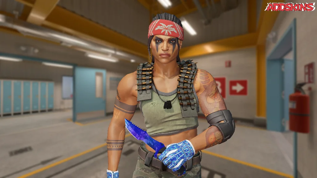 ★ Huntsman Knife | Doppler Sapphire pose-1