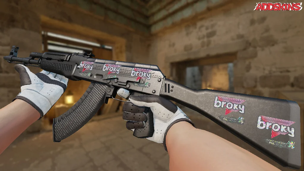 Sticker | broky (Glitter) | Antwerp 2022 inspecting
