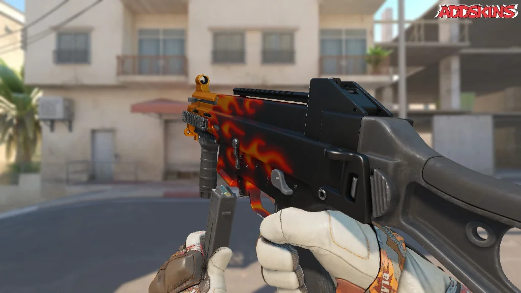 UMP-45 | Blaze reloading