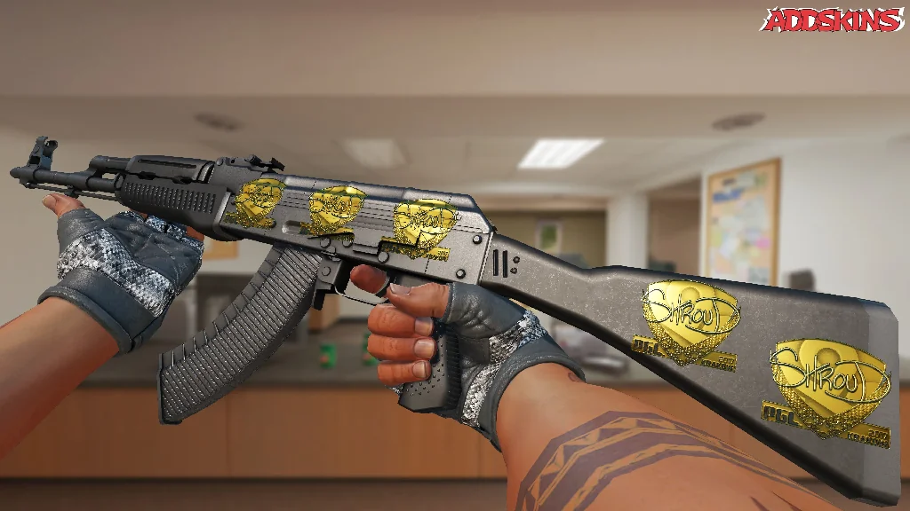 Sticker | shroud (Gold) | Krakow 2017 inspecting