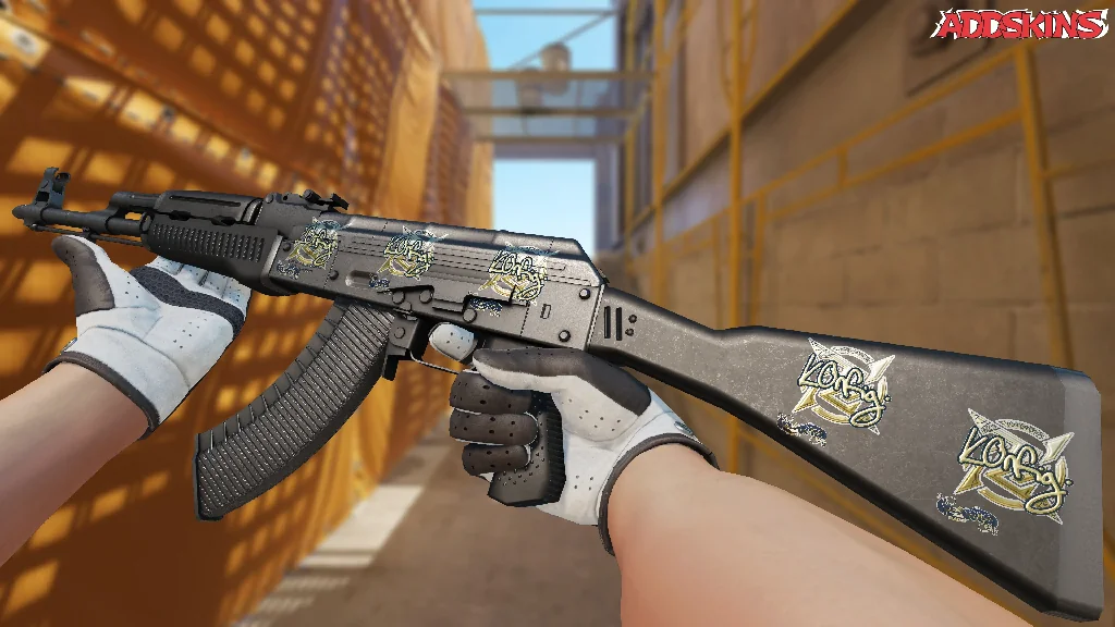 Sticker | k0nfig (Gold) | Paris 2023 inspecting