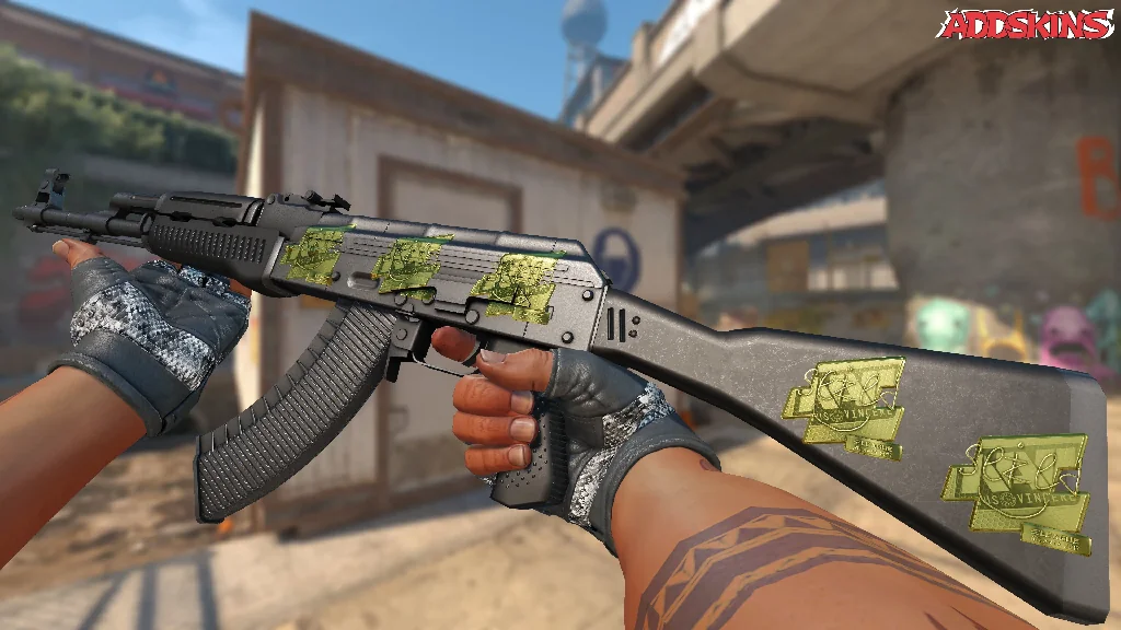 Sticker | seized (Gold) | Atlanta 2017 inspecting