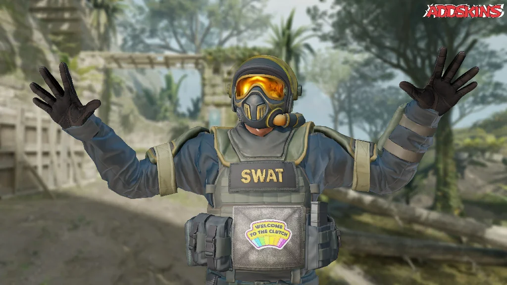 Patch | Welcome to the Clutch pose-1