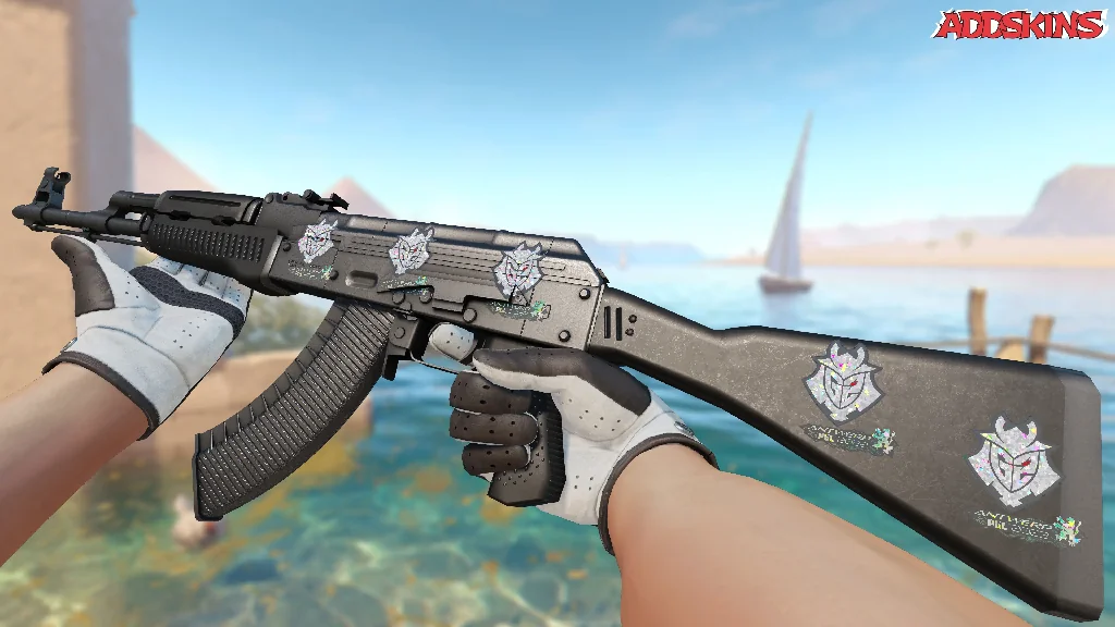 Sticker | G2 Esports (Glitter) | Antwerp 2022 inspecting