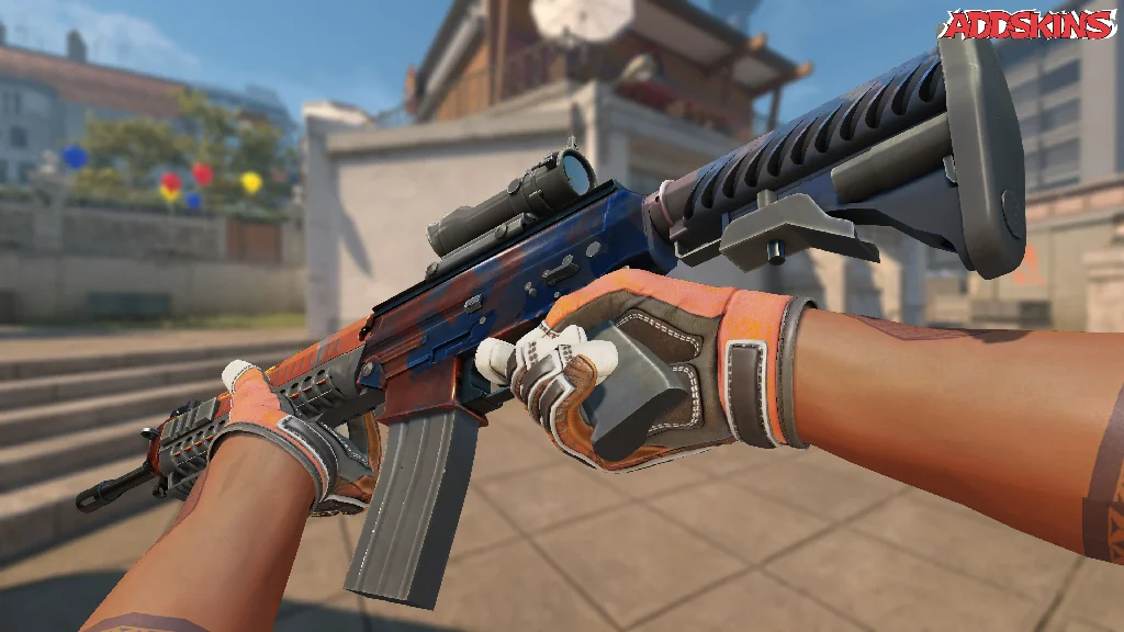 SG 553 | Danger Close inspecting