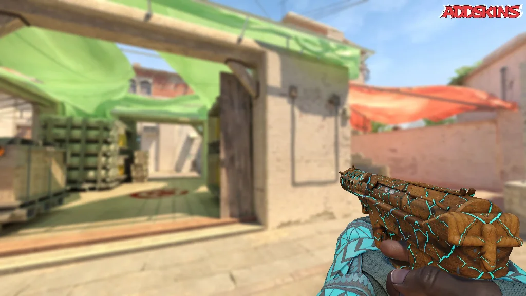 Tec-9 | Cracked Opal holding