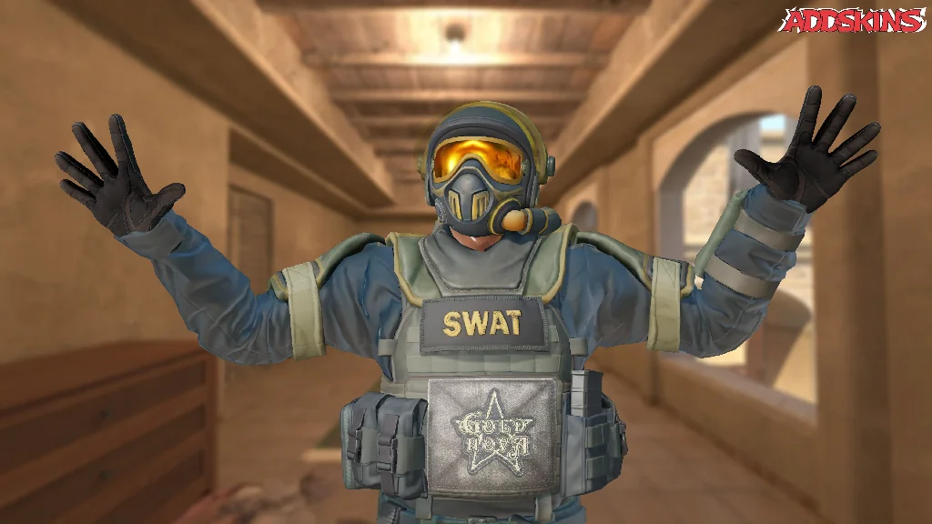Patch | Metal Gold Nova pose-1