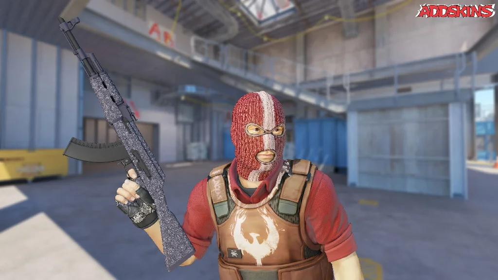 AK-47 | Baroque Purple pose-2