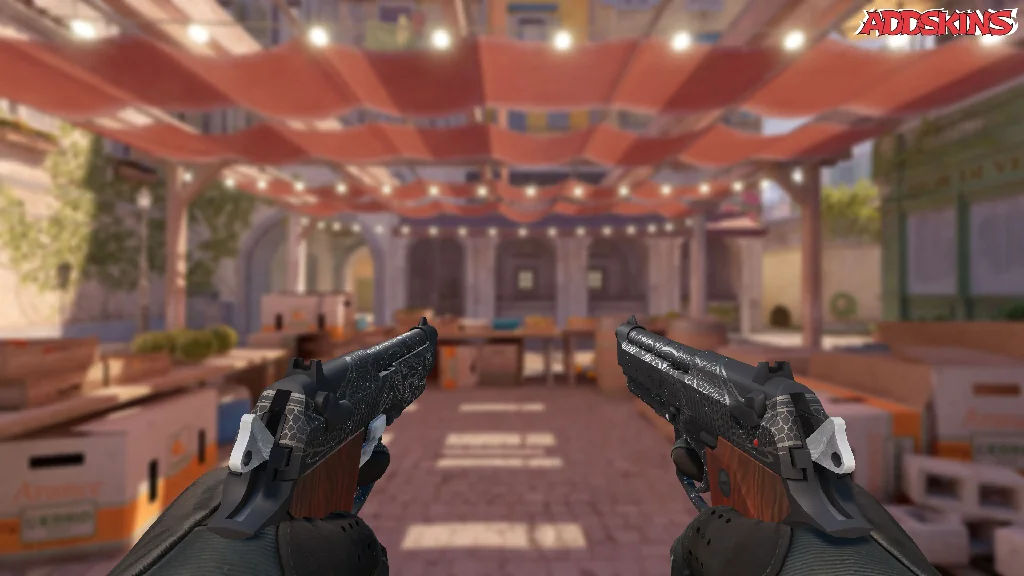 Dual Berettas | Dualing Dragons holding