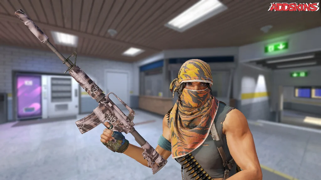 M4A1-S | Rose Hex pose-2
