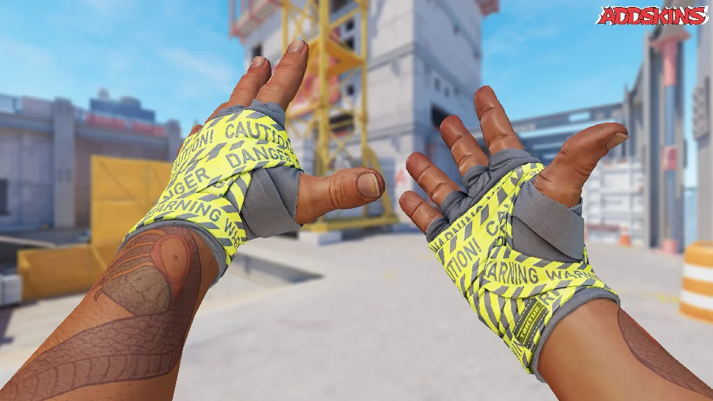 ★ Hand Wraps | CAUTION! inspecting