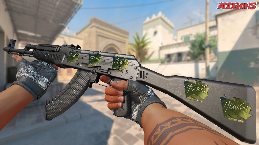 Sticker | mixwell (Gold) | Cologne 2016 inspecting