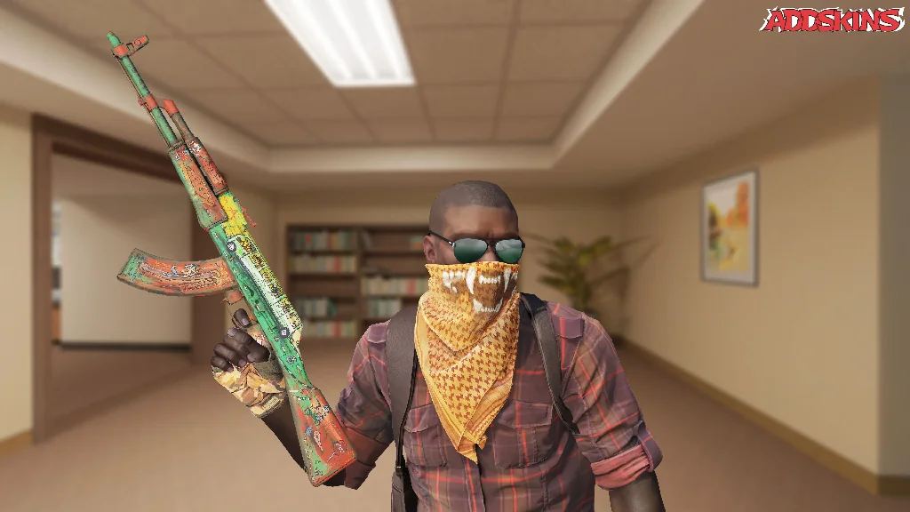 AK-47 | The Outsiders pose-2