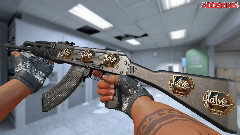 Sticker | gla1ve (Gold) | London 2018 inspecting