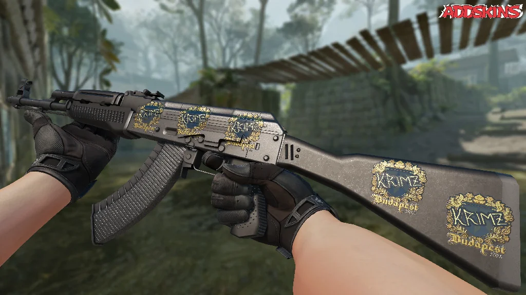 Sticker | KRIMZ (Gold) | Budapest 2025 inspecting