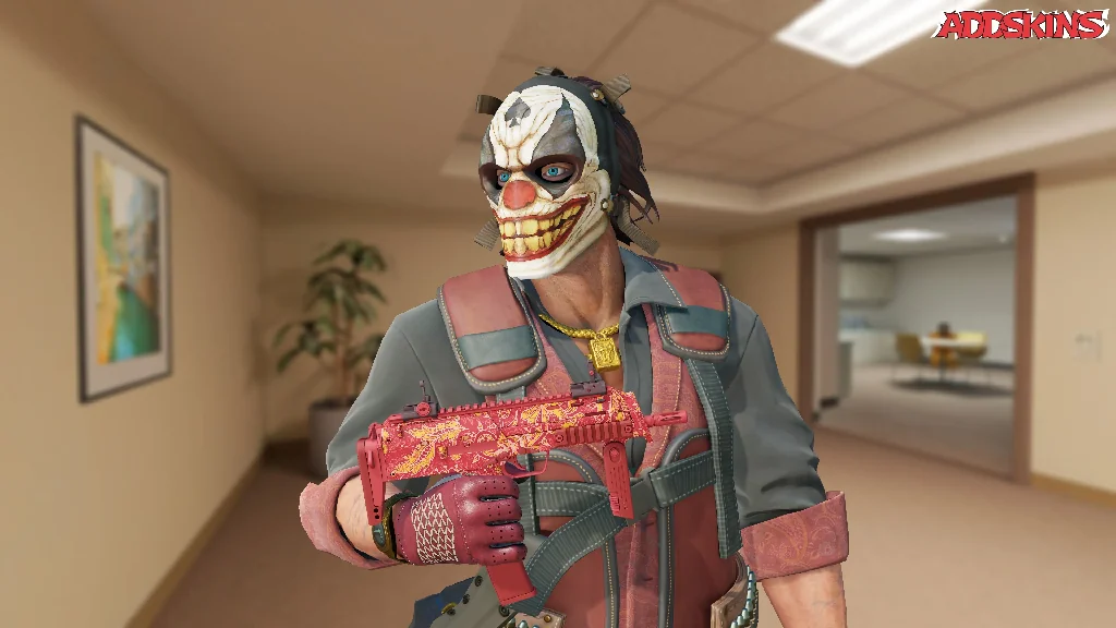 MP7 | Coral Paisley pose-1