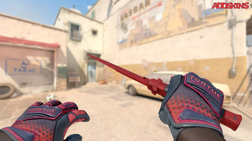 ★ Stiletto Knife | Crimson Web holding