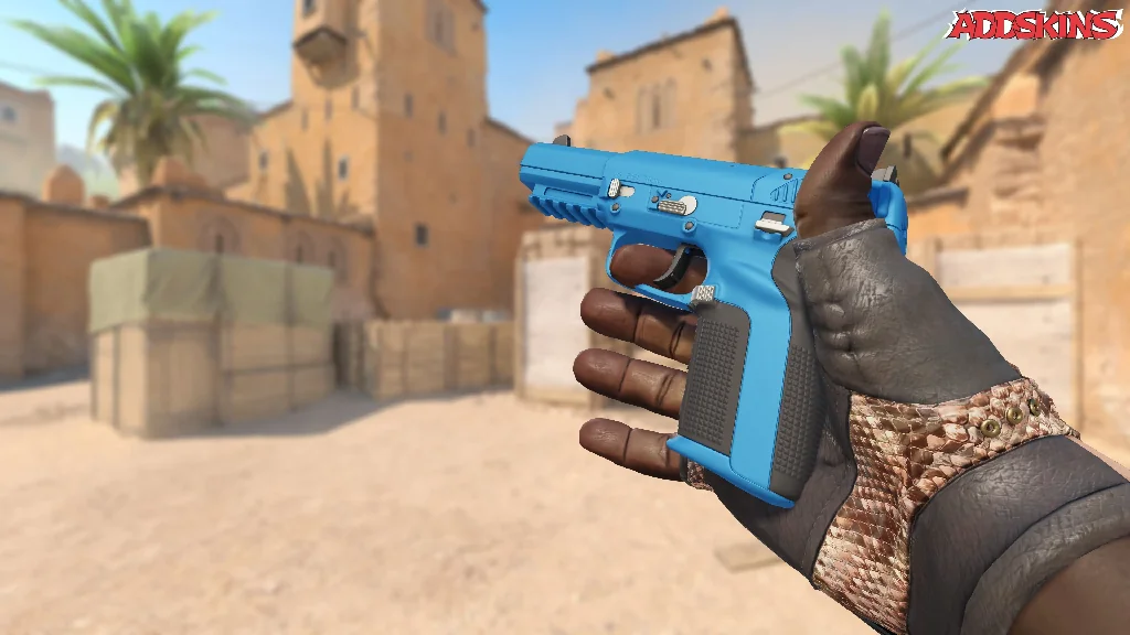 Five-SeveN | Sky Blue inspecting