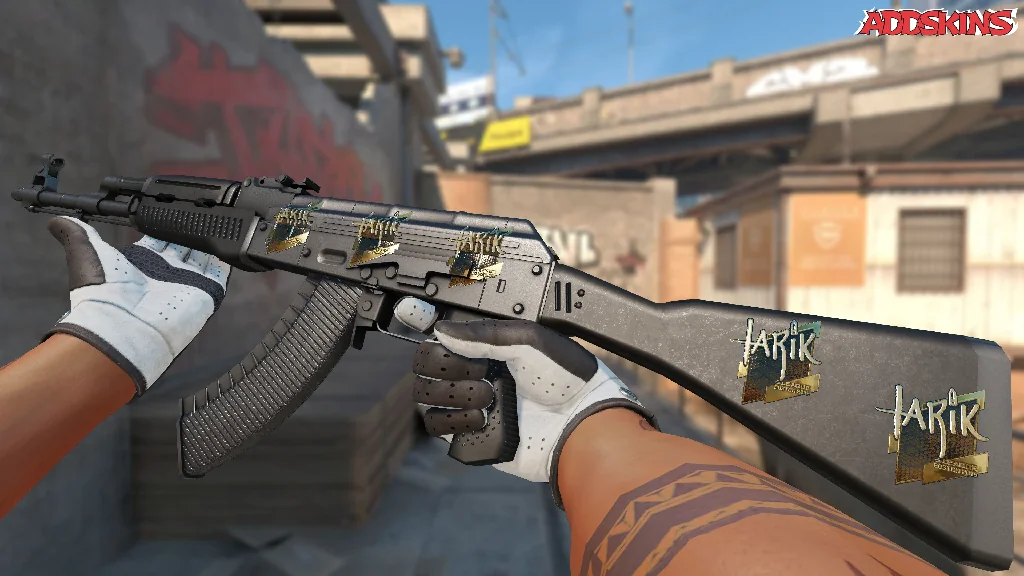 Sticker | tarik (Gold) | Boston 2018 inspecting