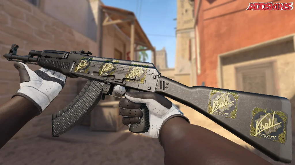 Sticker | khaN (Gold) | Austin 2025 inspecting