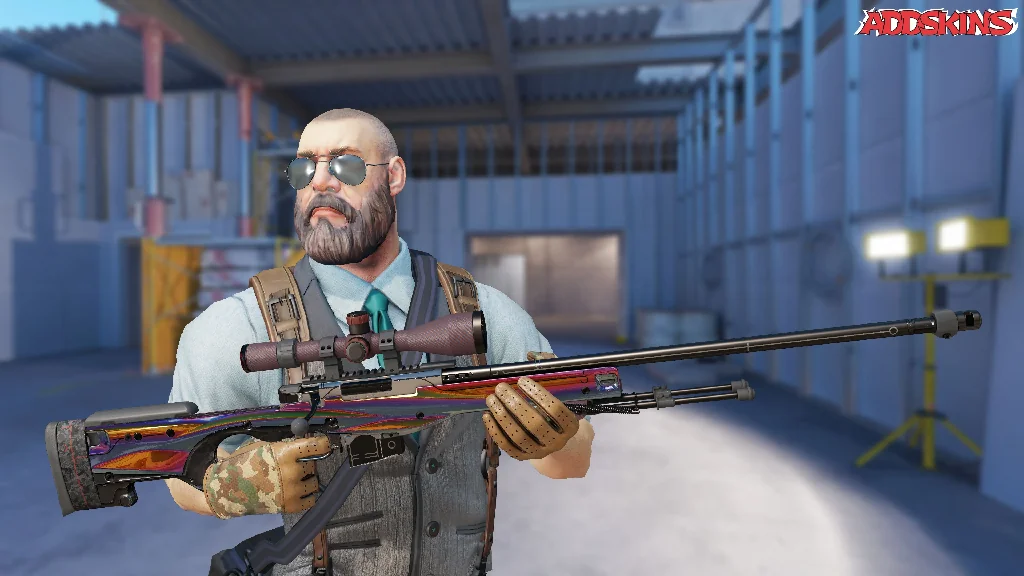 AWP | Chrome Cannon pose-1